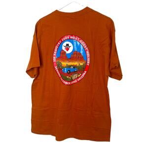 Hanes 356 Registry 2009 West Coast Holiday Sedona Arizona Oct Porsche Shirt L